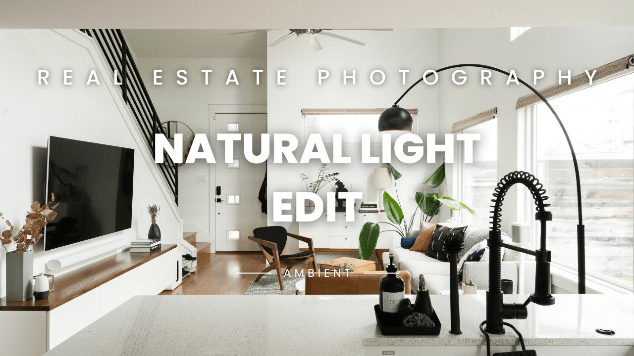 real estate photography - natural light edit