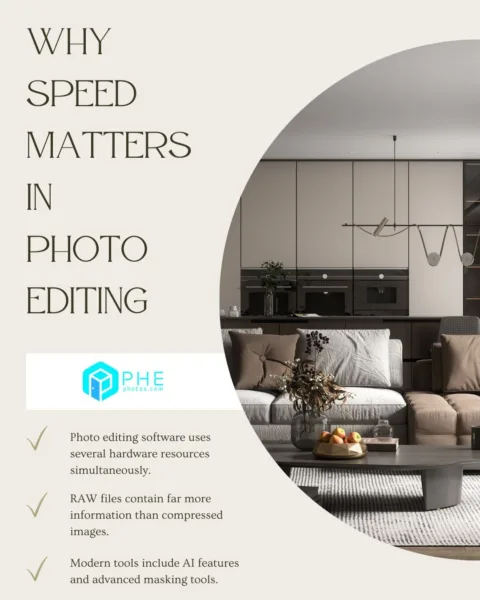 fast computer for photo editing